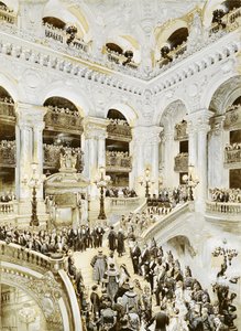 Einweihung des Pariser Opernhauses, 5. Januar 1875, 1878 von Jean Baptiste Edouard Detaille