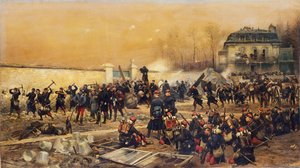 Die Verteidigung von Champigny, 1879