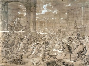 Entführung der Sabinerinnen von Jean Baptiste Giry