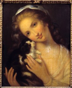 Die Einfachheit Ein junges Mädchen und ihr Kiton von Jean Baptiste Greuze (1725-1805) 1759