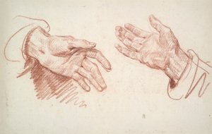 Studie von 2 Händen