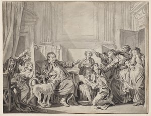 Die schuldige und reumütige Tochter