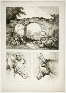 Tafel Vierzehn von 38 aus Oeuvres de J. B. Huet