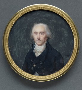 Porträt eines Mannes, frühe 1790er Jahre von Jean Baptiste Isabey