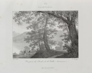 Reise nach Italien im Jahr 1822 von Jean Baptiste Isabey