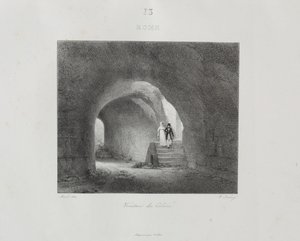 Reise nach Italien im Jahr 1822 von Jean Baptiste Isabey