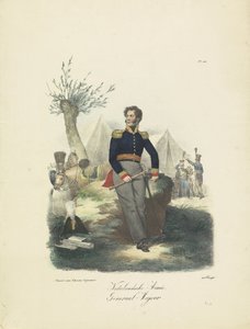 Generalmajor, 1820-1825