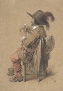 Sitzender Kavalier