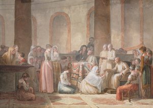 Die Verteilung der Rosenkränze