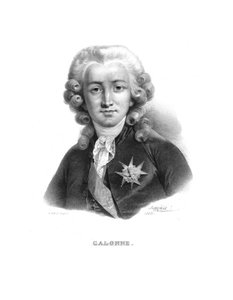 Charles Alexandre de Calonne, um 1820er von Jean Baptiste Mauzaisse