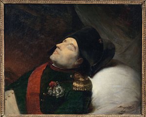 Tod Napoleons, von Mauzaisse, Jean Baptiste von Jean Baptiste Mauzaisse