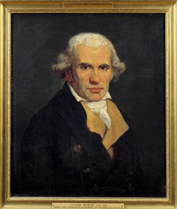 Porträt von Gaspard Monge, Graf von Peluse (1746 - 1818), französischer Mathematiker von Jean Baptiste Mauzaisse