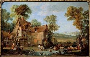 Der Bauernhof von Jean Baptiste Oudry