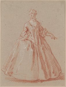 Stehende Frau