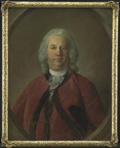 Porträt von Frederik Hansen de Liliendal, dänischer Konsul in Bordeaux von Jean Baptiste Perronneau