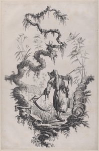 Chinoiserie Ornament Druck von Jean Baptiste Pillement
