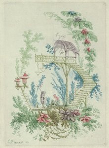 Chinoiserie aus Nouvelle Suite de Cahiers de Dessins Chinois, 1790-99