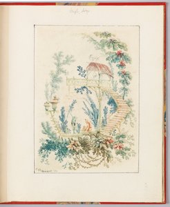 Ornamentales Design aus "Nouvelle suite de cahiers arabesques chinois a l