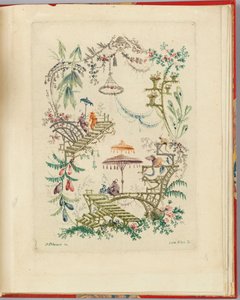 Ornamentales Design aus "Nouvelle suite de cahiers chinois a l