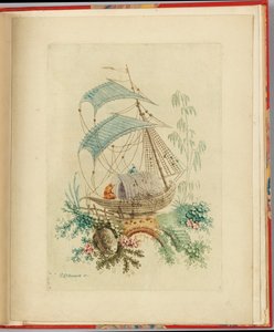 Ornamentales Design aus "Nouvelle suite de cahiers chinois a l