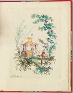 Ornamentales Design aus "Nouvelle suite de cahiers chinois a l