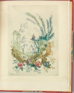 Ornamentales Design aus "Nouvelle suite de cahiers chinois a l