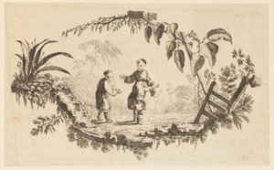 Teller, aus "Recueil de Plusieurs Jeux d
