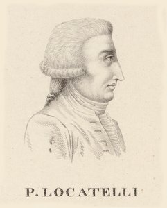 Porträt des Geigers und Komponisten Pietro Antonio Locatelli 1695-1764 von Jean Baptiste Ponce Lambert