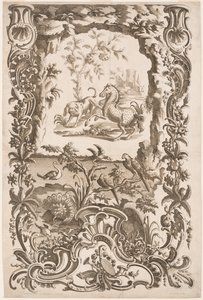 Druck von Jean Baptiste Scotin I