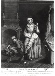 Die Haushälterin von Jean Baptiste Simeon Chardin