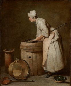 Das Küchenmädchen, 1738