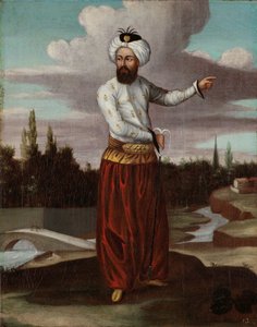 Ein Chaous, ein Kurier des Sultans von Jean Baptiste Vanmour (workshop of)