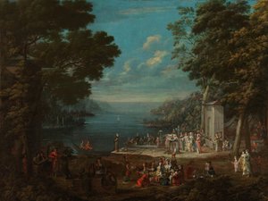 Damenfest in Hünkâr İskelesi am Bosporus