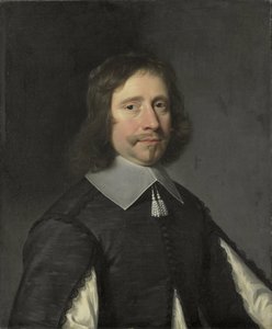 Porträt eines Mannes, möglicherweise Philippe de la Trémoïlle, Graf von Olonne von Jean Baptiste de Champaigne (attributed to)