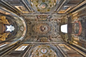 Apotheose des Heiligen Franziskus, Kirche des Heiligen Franziskus, Sassuolo, Italien von Jean Boulanger