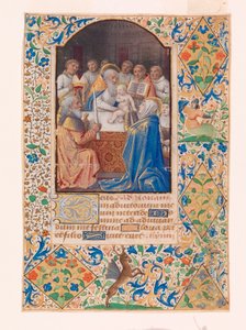 Die Beschneidung Christi, aus einem Stundenbuch von Jean Bourdichon