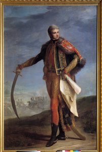 Ganzkörperporträt von Jean Lannes (1769-1809), Herzog von Montebello, Marschall des Kaiserreichs von Jean Charles Nicaise Perrin