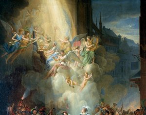 Detail der Bekehrung von Henri de Joyeuse
