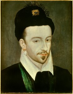 Porträt des Königs von Frankreich Heinrich III. (1551-1589) von Jean Decourt