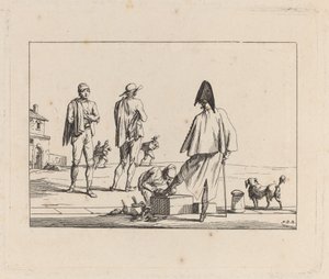 Kommandant lässt sich die Stiefel putzen