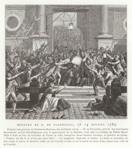 Der Mord an Jacques de Flesselles, Französische Revolution, 14. Juli 1789