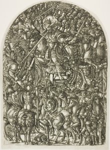 Christus im Krieg mit den Königen der Erde von Jean Duvet