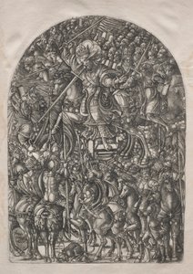 Die Apokalypse: Christus auf einem weißen Pferd von Jean Duvet