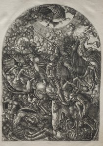Die Apokalypse: St. Johannes sieht die vier Reiter von Jean Duvet