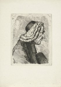 Porträt von Francois-Philippe Mesenguy von Jean Duvivier (attributed to)