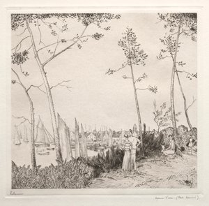 Der Spaziergang am Hafen
