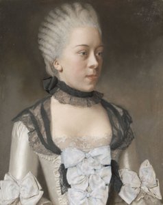 Wilhelmina Hillegonda Schuyt von Jean Etienne Liotard (signed by artist)