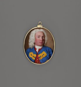 Ein Gentleman, genannt Hugh, Earl of Marchmont von Jean Étienne Liotard