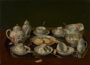Stillleben: Teeservice