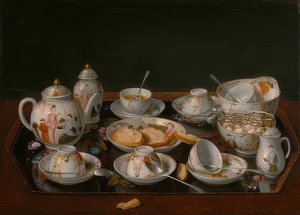 Stillleben: Teeservice